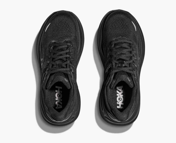 Hoka Men's Bondi 9 wide 2E, black/black