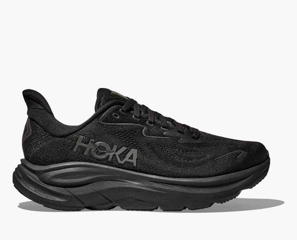Hoka Men's Clifton 10, wide width 2E, black