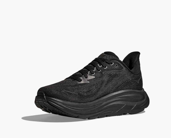 Hoka Men's Clifton 10, wide width 2E, black