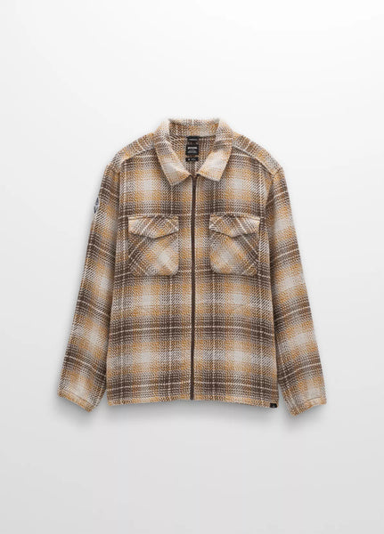 PrAna Men's Heritage Zip Flannel