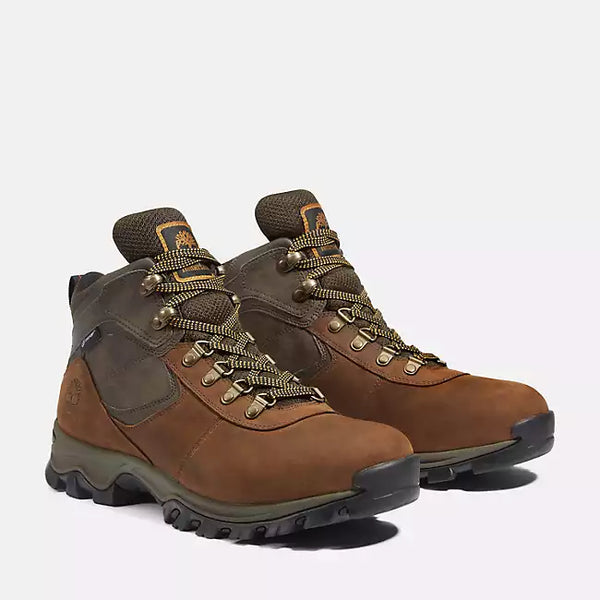 Timberland Men's Mt. Maddsen waterproof mid hiker, dark brown