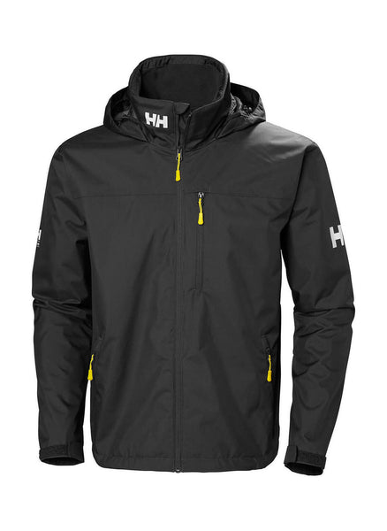 Helly Hansen Men's Crew Hooded Jacket, black