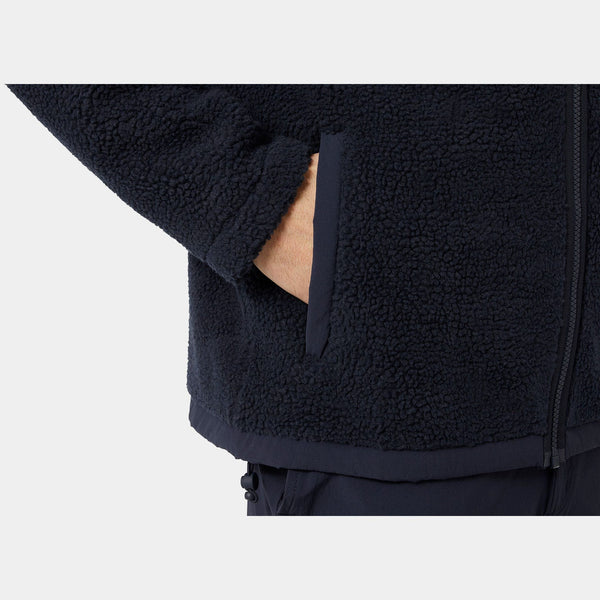 Helly Hansen Men's Patrol Pile fleece jacket, blue