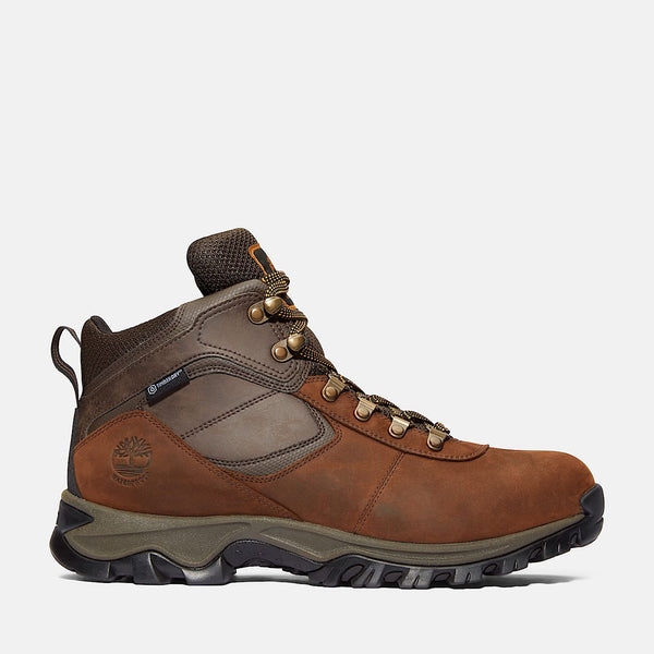 Timberland Men's Mt. Maddsen Waterproof mid-hiker boot, Dark Brown