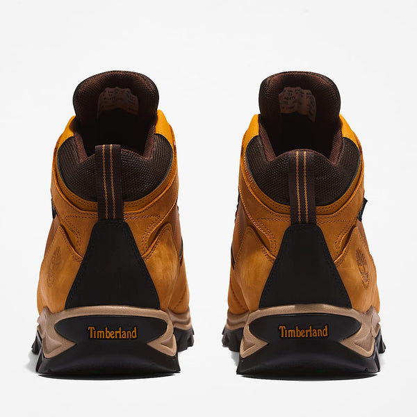 Timberland Men's Mt. Maddsen Waterproof mid-hiker boot, Wheat Nubuck