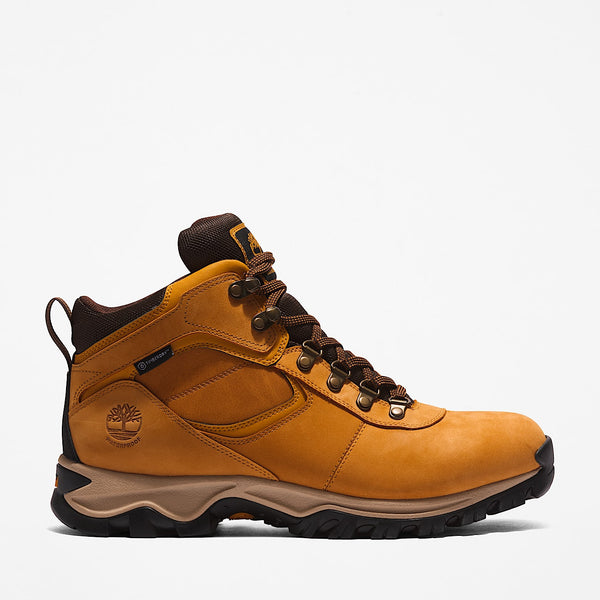 Timberland Men's Mt. Maddsen Waterproof mid-hiker boot, Wheat Nubuck