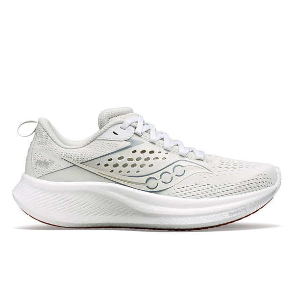 Saucony Women's Ride 17, Pearl & Gum