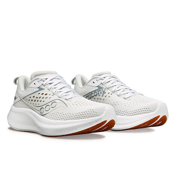 Saucony Women's Ride 17, Pearl & Gum