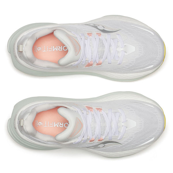 Saucony Women's Hurricane 24, White / Foam