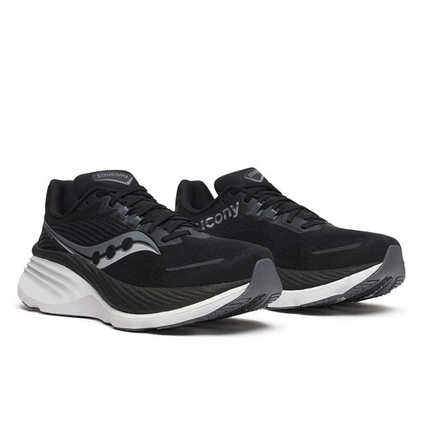 Saucony Men's Hurricane 24, black/white
