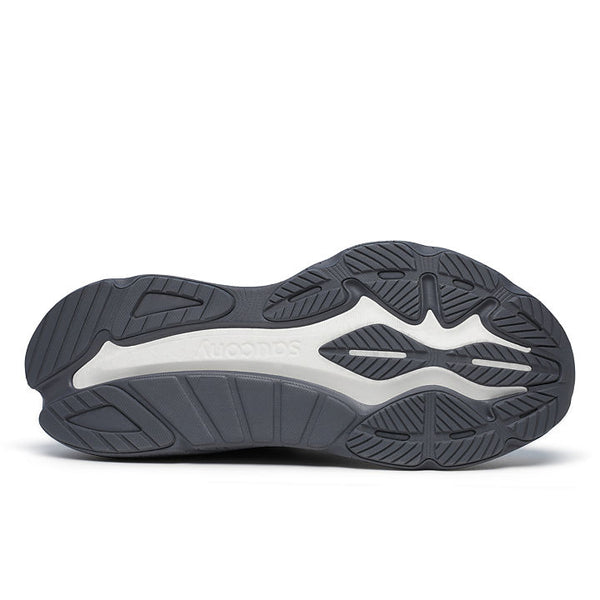 Saucony Men's Hurricane 24, black/grey