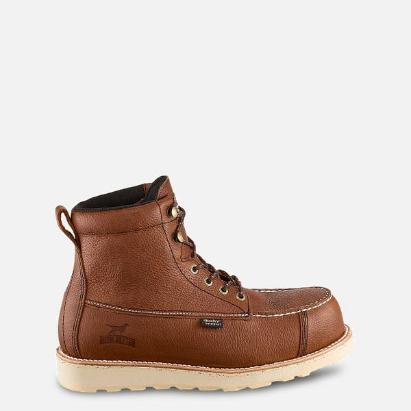 Irish Setter by Red Wing, Men's Wingshooter ST wide, 6-inch Waterproof Leather Safety Toe Boot, Full Grain, style 83632