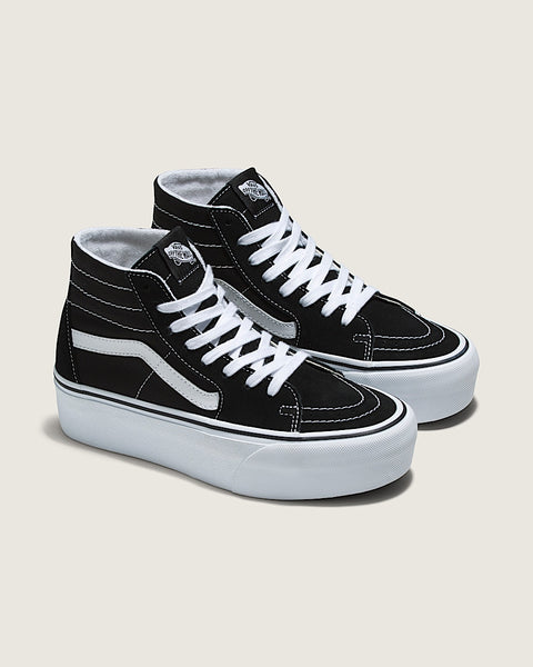 Vans Women's Sk8-Hi Tapered Stackform, black