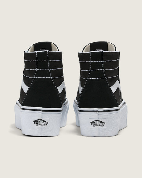 Vans Women's Sk8-Hi Tapered Stackform, black