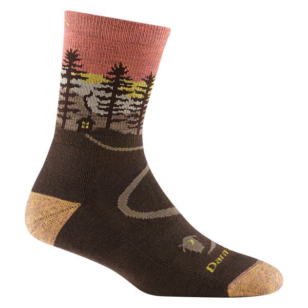 Darn Tough Women's Northwoods merino wool hiking micro Crew socks