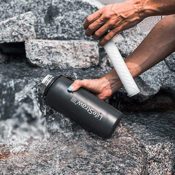 LifeStraw Go Stainless Steel Grey