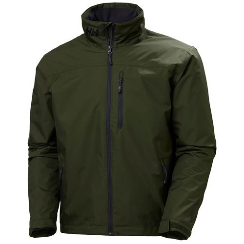 Helly Hansen Crew Midlayer Jacket Forest Green