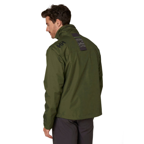 Helly Hansen Crew Midlayer Jacket Forest Green